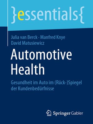 cover image of Automotive Health